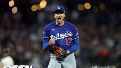 '홈런 치고 무표정이었는데' 김혜성 1루 송구→'병살 플레이' 완성…“슈퍼스타 얼굴에 기쁨 뿜어져 나와