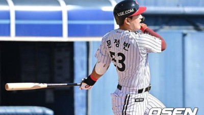 시범경기 라인업 아닙니다...1번 구본혁-4번 문정빈-우익수 이재원-좌익수 송찬의, LG '파격' 라인업 공개