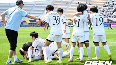 '태극기는 안 된다더니...' 수원 한복판에 일장기·인공기 펄럭, 북한 내고향은 1-0 승리→15억 챙기고 우승