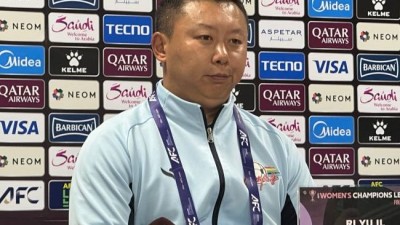 “저분 질문 안 받겠습니다”…‘북측’ 표현에 또 분개한 내고향 리유일 감독, AWCL 우승 기쁨 속 분노 남기고 퇴장 [MK현장]