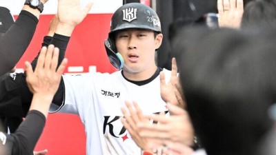 최다안타 1위·타율 2위·출루율 3위, 이래도 오버페이인가…맹활약 비결은 타격 코치·데이터 팀 그리고 사령탑 [MD수원]