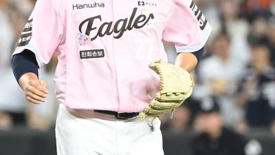 한화 마무리, 어려운 자리다. 정말 잘하고 있다 감독의 극찬, 단 3연투는 없다 [대전 현장]