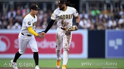 '韓 메이저리거 유일 선발' 송성문, 애슬레틱스전 2타수 무안타 1볼넷…타율 0.190