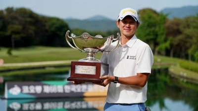‘예선 막차’ 양지호, 한국오픈 역사상 최초 예선 통과자 ‘와이어 투 와이어’ 우승