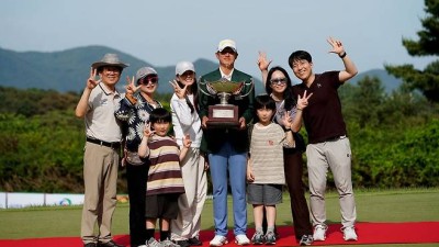 “아내가 부른 10만원 대리기사, 7억짜리 ‘한국오픈 신화’ 됐다”…양지호, 한국오픈 사상 최초 ‘예선 통과자 우승’ 대기록