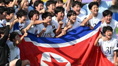 “우승했는데 돈 못 받는다?” 북한 내고향 15억 상금, UN 제재에 막히나→일본도 주목