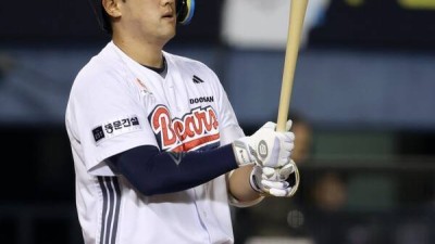 '만루에서 허무한 땅볼' 두산 78억 거포가 2군 타율 0.100이라니…'1루 무주공산' 그렇기에 더 절실한 양석환 부활