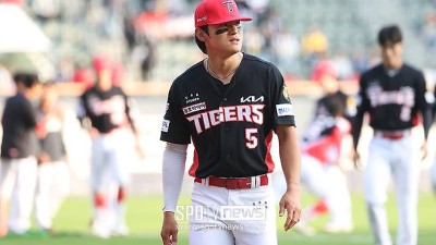 “김도영 연습 엄청 하더라” 이범호 여전히 초긴장 상태… 타격 슬럼프? 있는 것만으로도 힘이다
