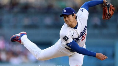 '1회 리드오프 홈런+6이닝 노히트 1실점' 오타니 원맨쇼, ML 대기록 썼다... '첫 좌익수' 김혜성 1안타+미친 캐치