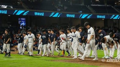 1만8128명 만원관중 실망시켰다, 연이틀 경기 막판 결정적 실책→끝내 패배 이어졌다…'9위 추락' NC 정말 어쩌나 [창원 현장]