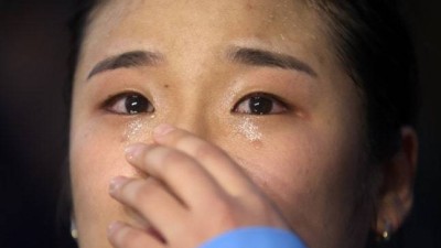 안세영 무너졌다, 9:3→20:22 통한의 뒤집기…'천적' 中 천위페이에 1게임 내줬다→4강 탈락 위기