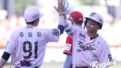 한화 타선 대폭발! 강백호 5타점+허인서·노시환 홈런→SSG 11연패 몰아넣고 3연승…류현진 시즌 6승 [대전:스코어]