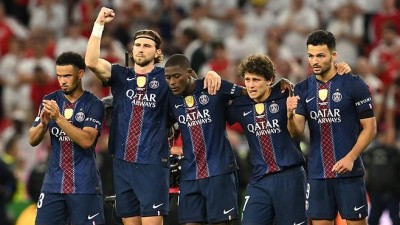 승부차기에서 엇갈린 희비…PSG, 아스널 잡고 2년 연속 챔스 우승 ‘대업’ 이강인은 또 결장