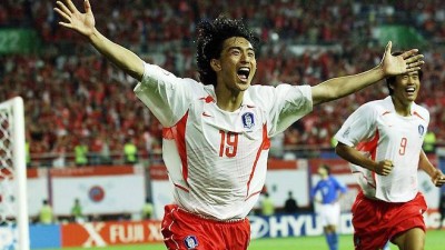 '이탈리아 격침' 안정환 골든골, '월드컵 아이코닉 모먼트 TOP 100' 40위 등극