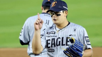 김서현, 폼 고치기 싫으면 잘 던져 그런데 또 '볼넷→실점' 패턴, '7G 연속 사사구' 2군서도 제구난조