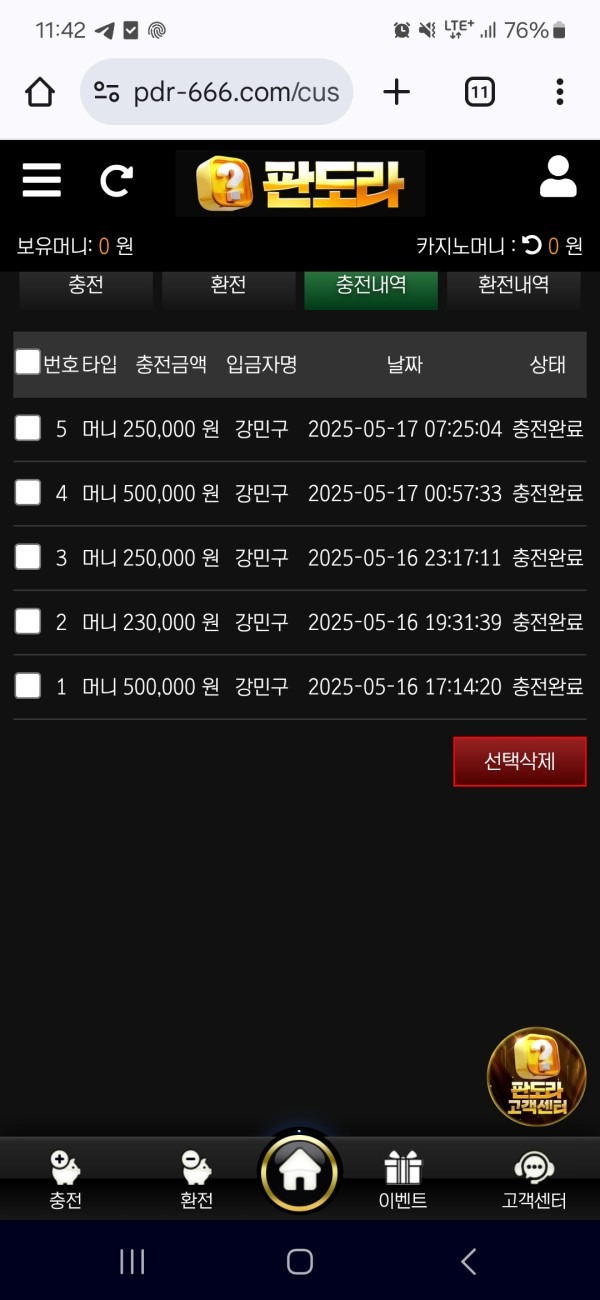 판도라 후기