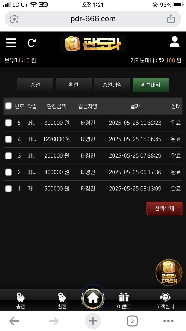 판도라 사이트 후기 남깁니다~