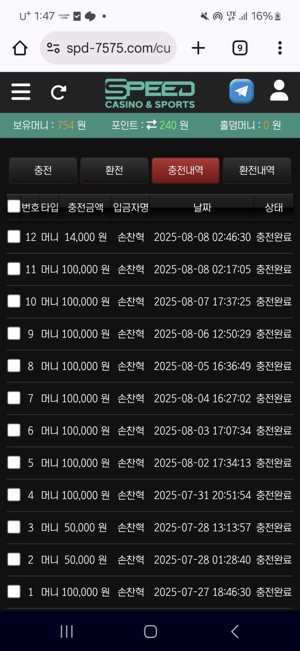 스피드 후기