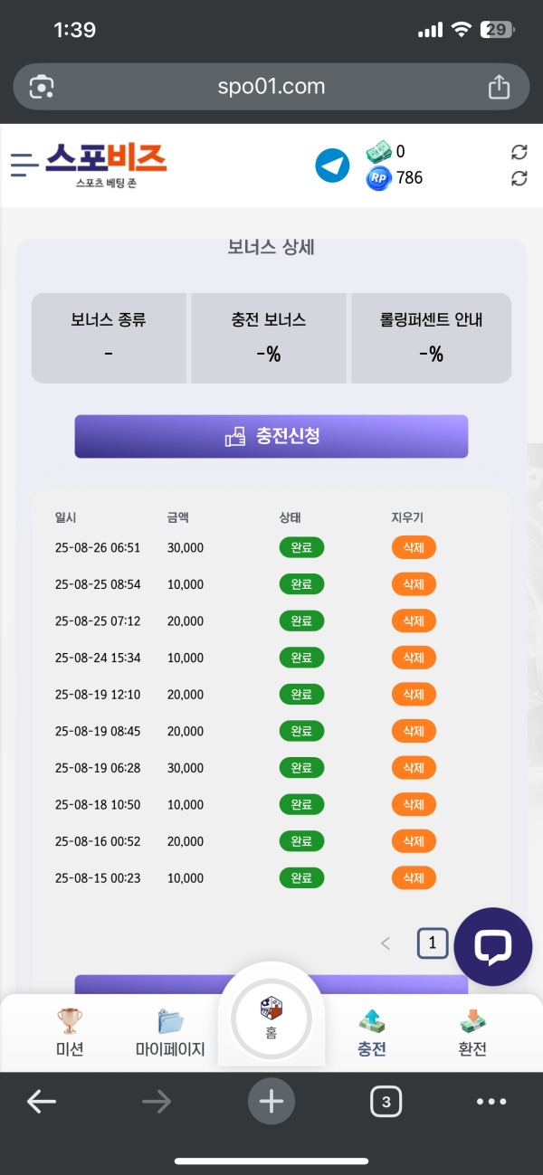 스포비즈 후기