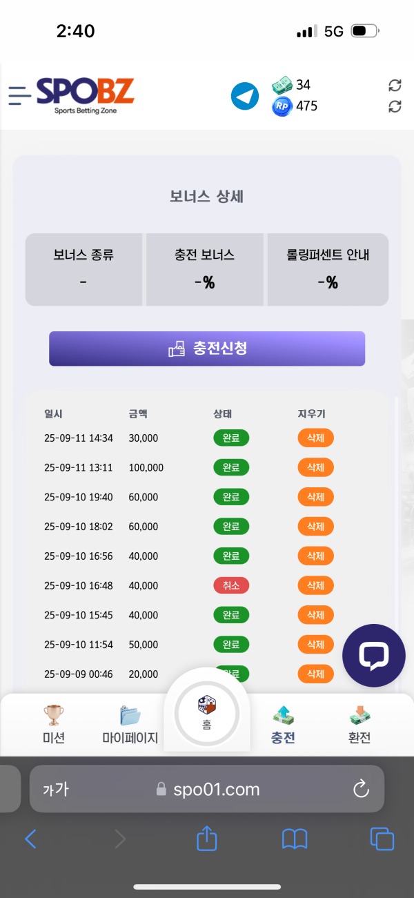스포비즈 후기