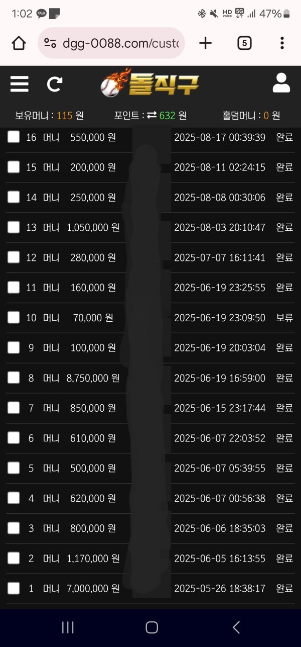 돌직구벳 후기