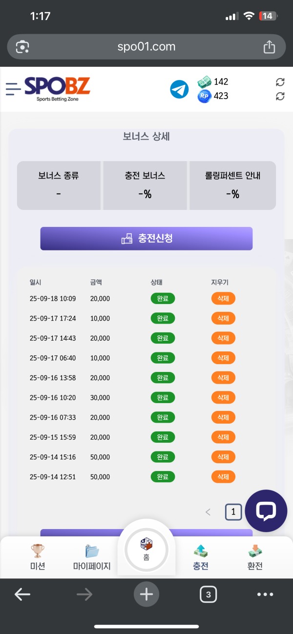 스포비즈 후기