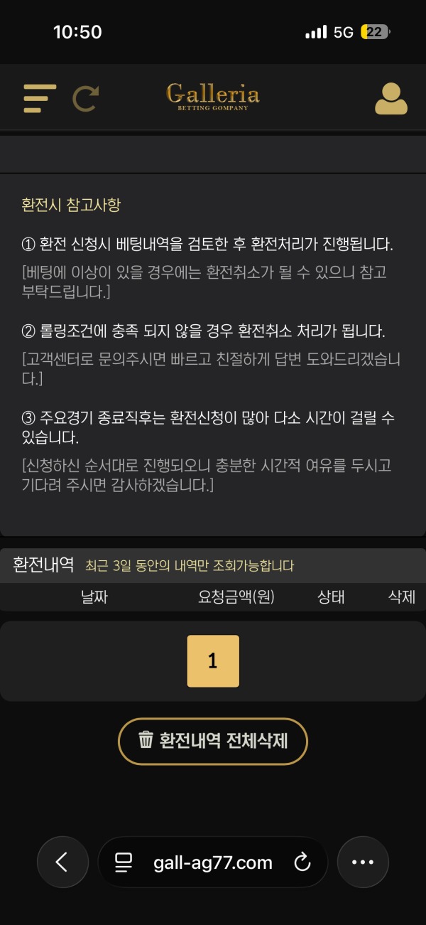 갤러리아ㅏ 후기