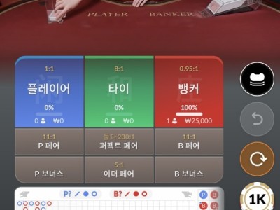 프리카지노 샌즈테이블 후기