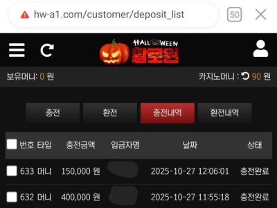 할로윈후기 작성 합니다